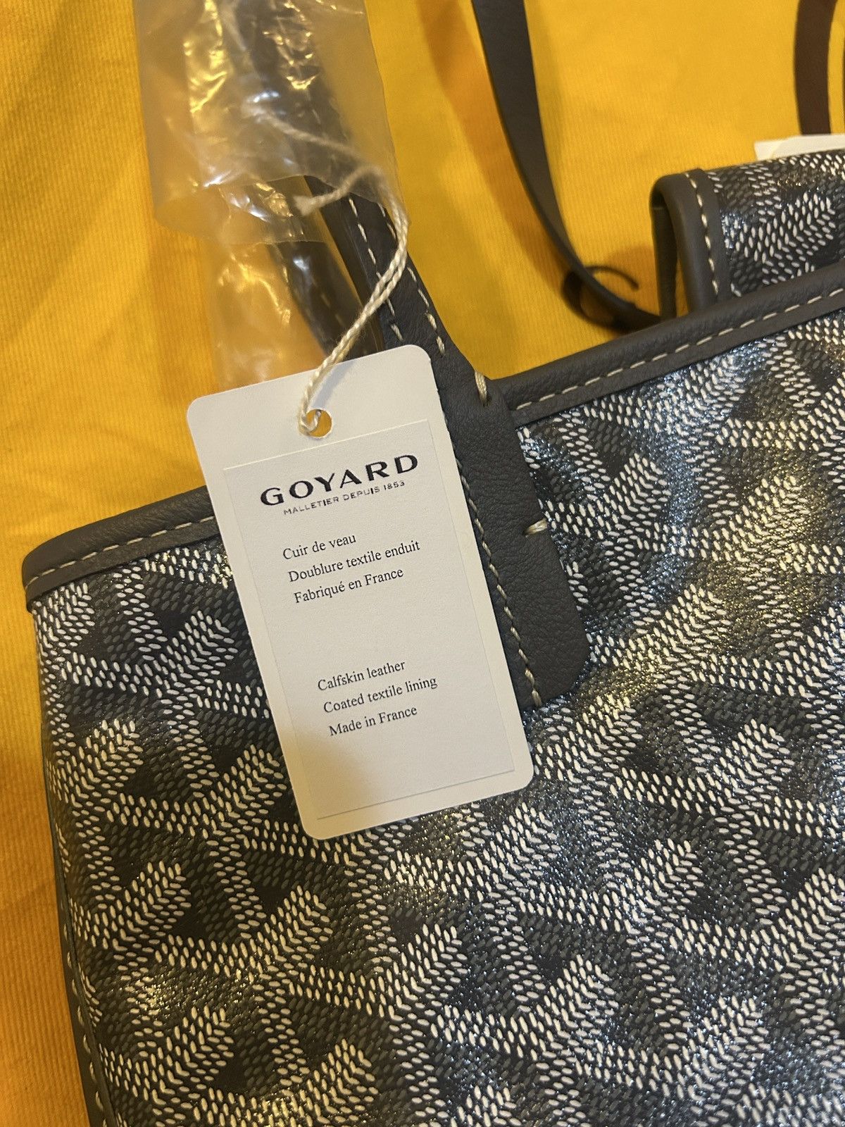 Goyard Goyard Sac Anjou Mini Double Side Tote Gray Multi Size ONE SIZE - 6 Thumbnail