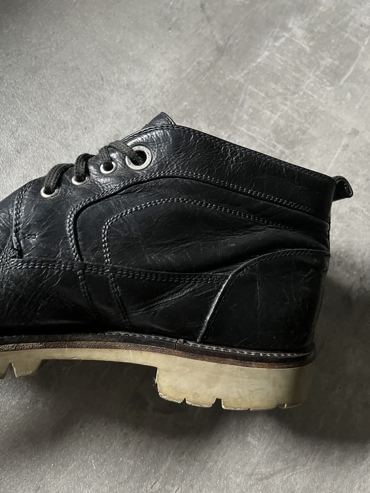 Dolce & Gabbana Dolce & Gabbana leather black boots rare Size US 12 / EU 45 - 5 Thumbnail