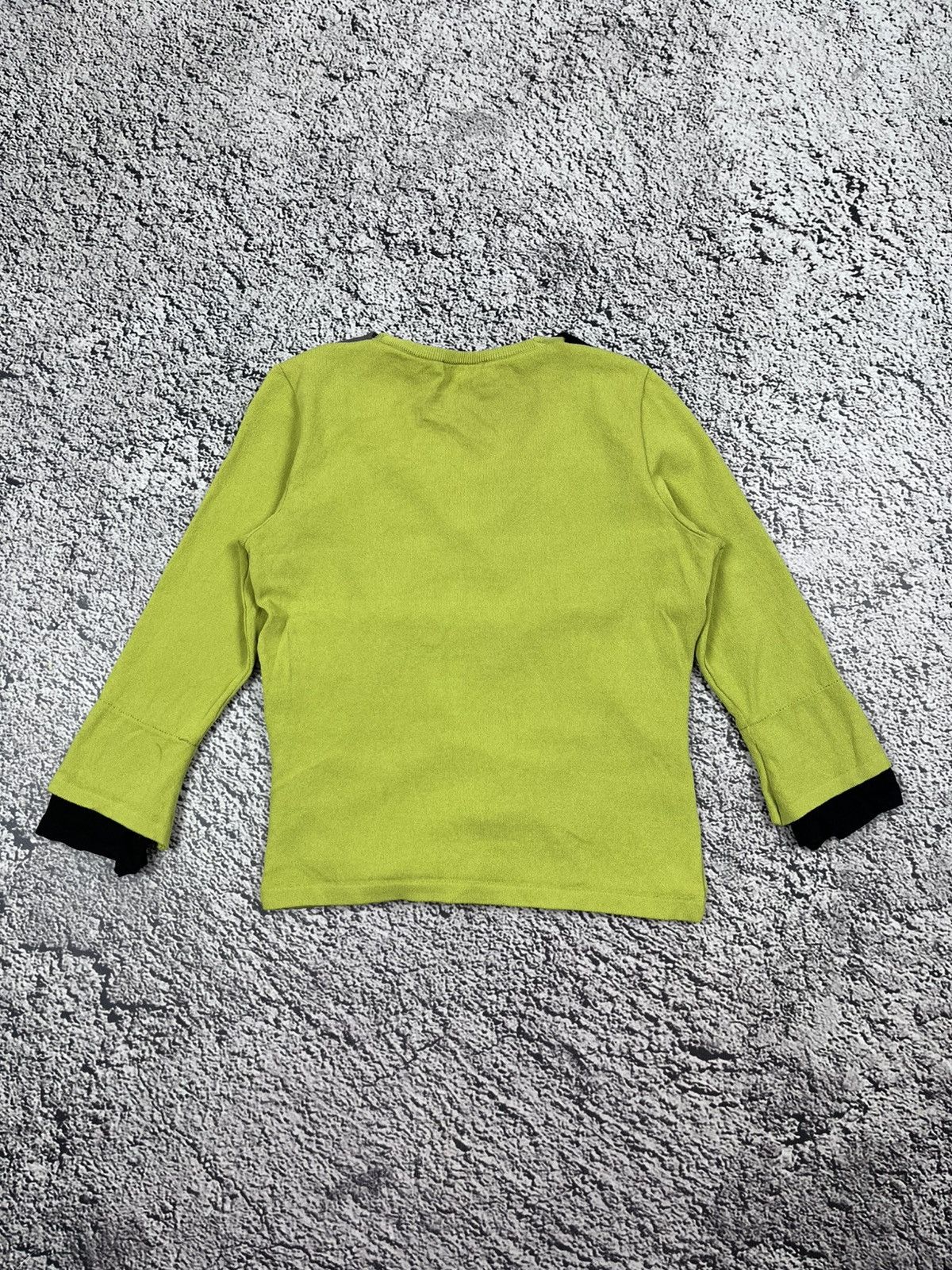Japanese Brand Vintage Amaya Arzuaga mesh geometric patchwork top Size S / US 4 / IT 40 - 7 Thumbnail