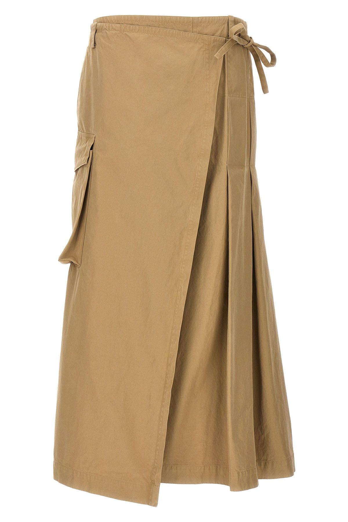 image of Dries Van Noten 'skilt' Maxi Skirt in Beige, Women's (Size 28)