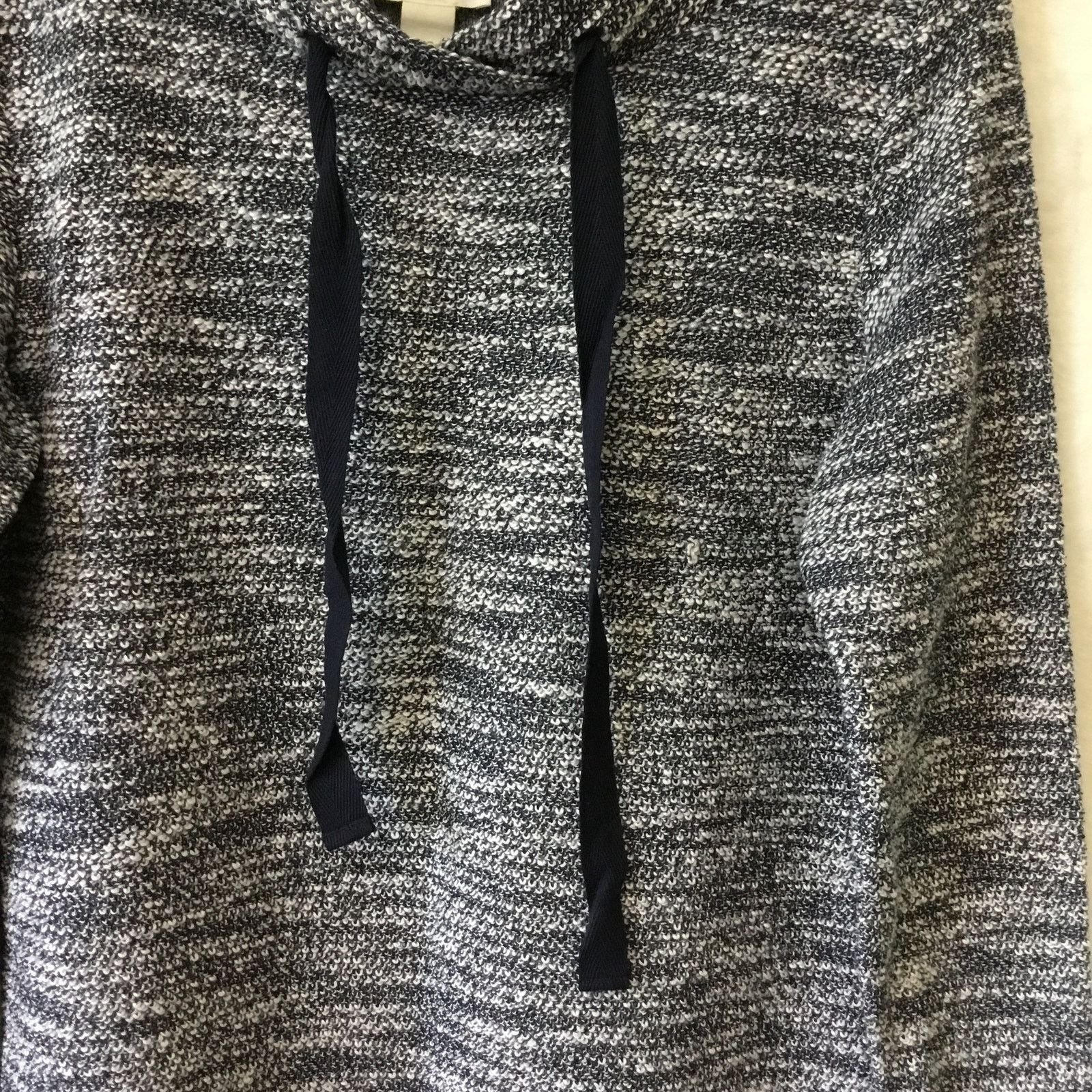 Loft 💰⬇️LOFT Blue Tweed Drawstring Neck Top Size XS / US 0-2 / IT 36-38 - 5 Thumbnail