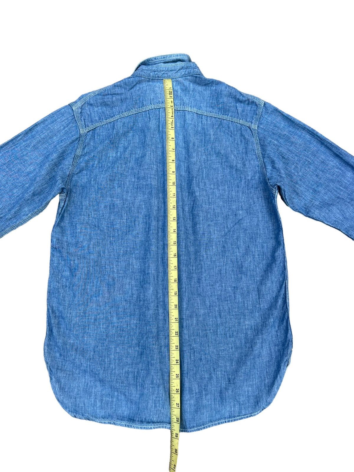 FOB Factory FOB Factory Japan Selvedge Chambray Work Shirt Size US M / EU 48-50 / 2 - 5 Thumbnail