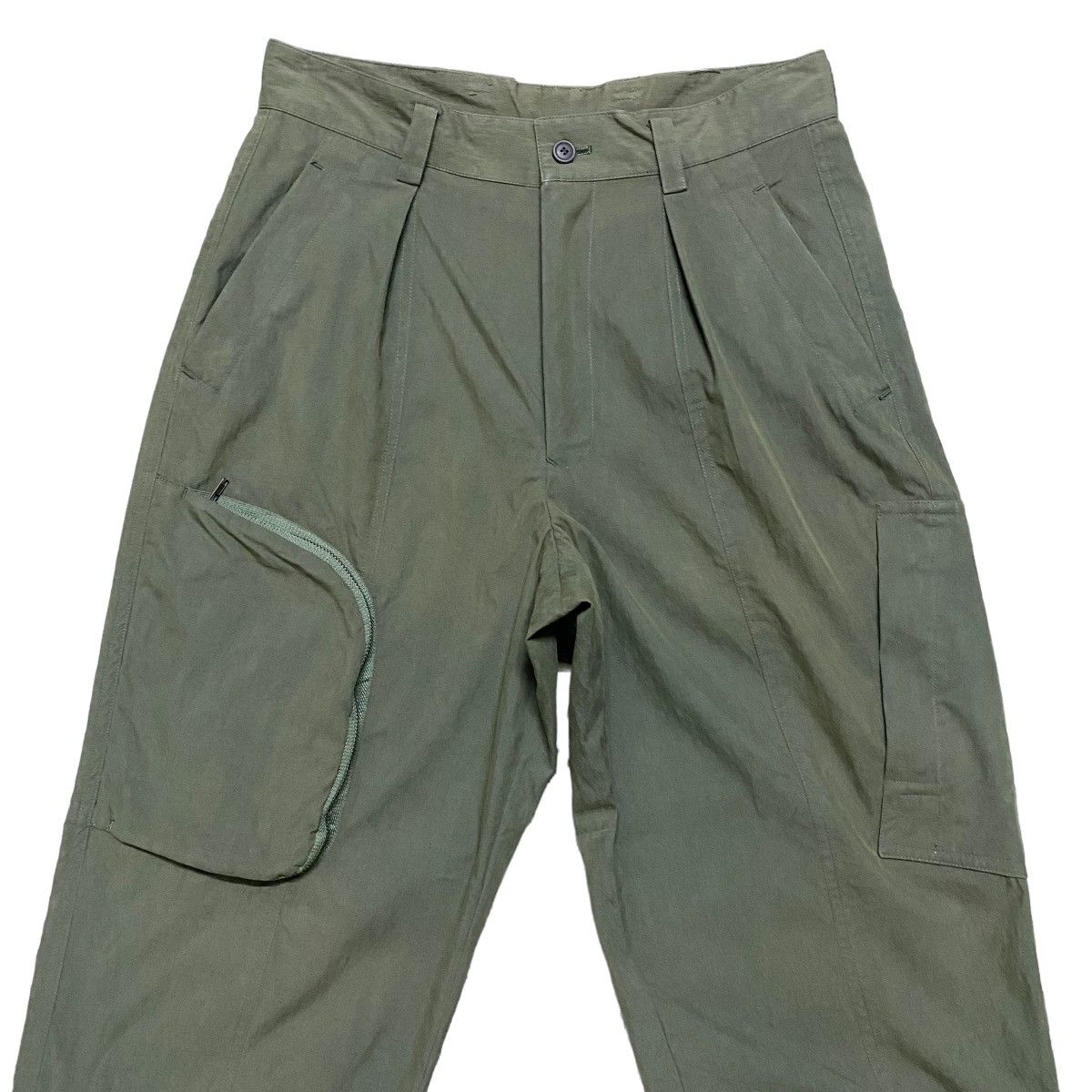 Issey Miyake Issey Miyake 3D Nylon Cargo Pants Size US 30 / EU 46 - 1 Thumbnail