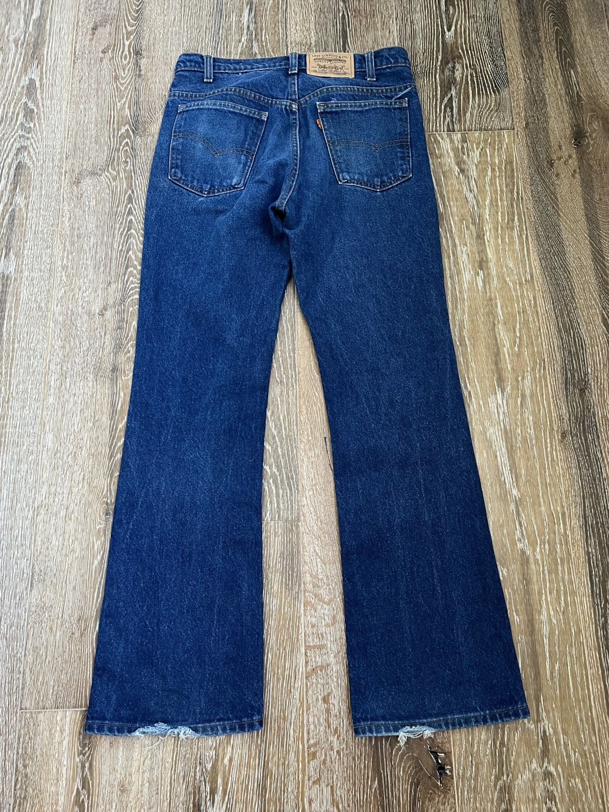 Levi's Vintage levis 517 orange tab bootcut flare jeans Size US 32 / EU 48 - 2 Thumbnail