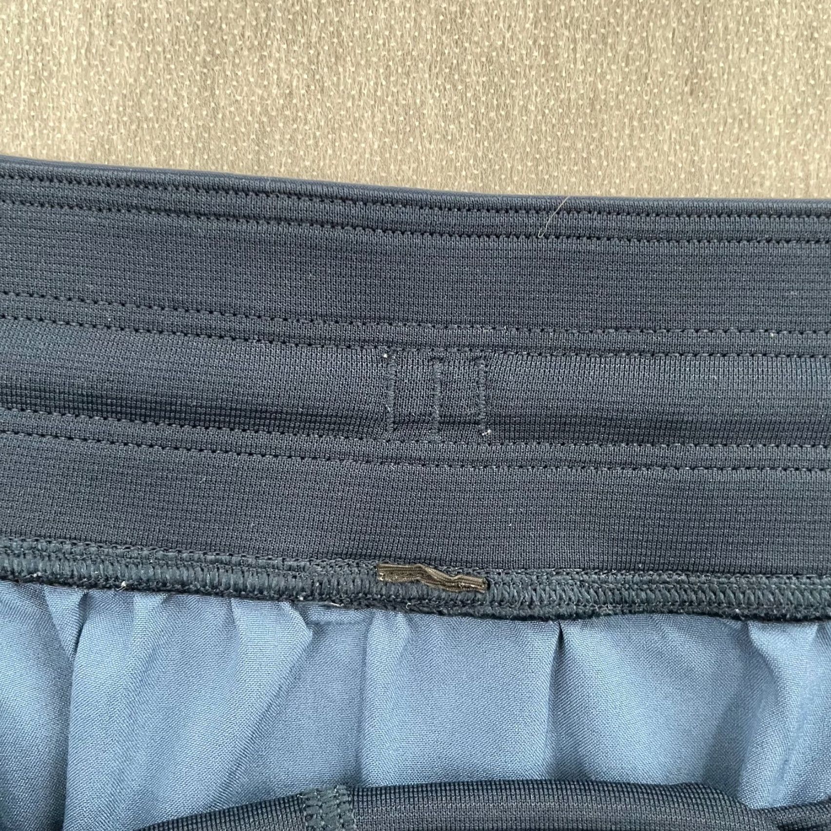 Lululemon VINTAGE? No — Lululemon THE Unlined Drawstring Men’s Shorts M Blue Athletic Gym Logo 7.5in Inseam Pockets Activewear Running & Training Mens M Size US 31 - 7 Thumbnail
