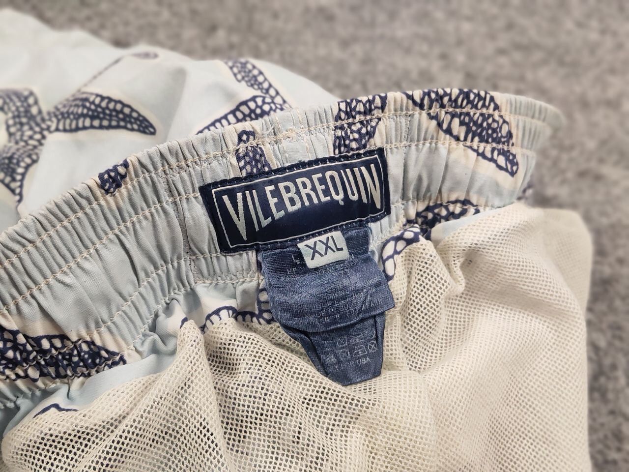 Vilebrequin Vilebrequin Design Casual printed Blue sea ​​pattern Shorts Size US 36 / EU 52 - 17 Thumbnail