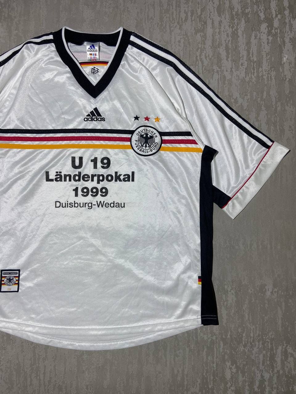 Adidas Germany U19 Home football shirt 1998 Soccer Jersey Size XL Size US XL / EU 56 / 4 - 2 Thumbnail