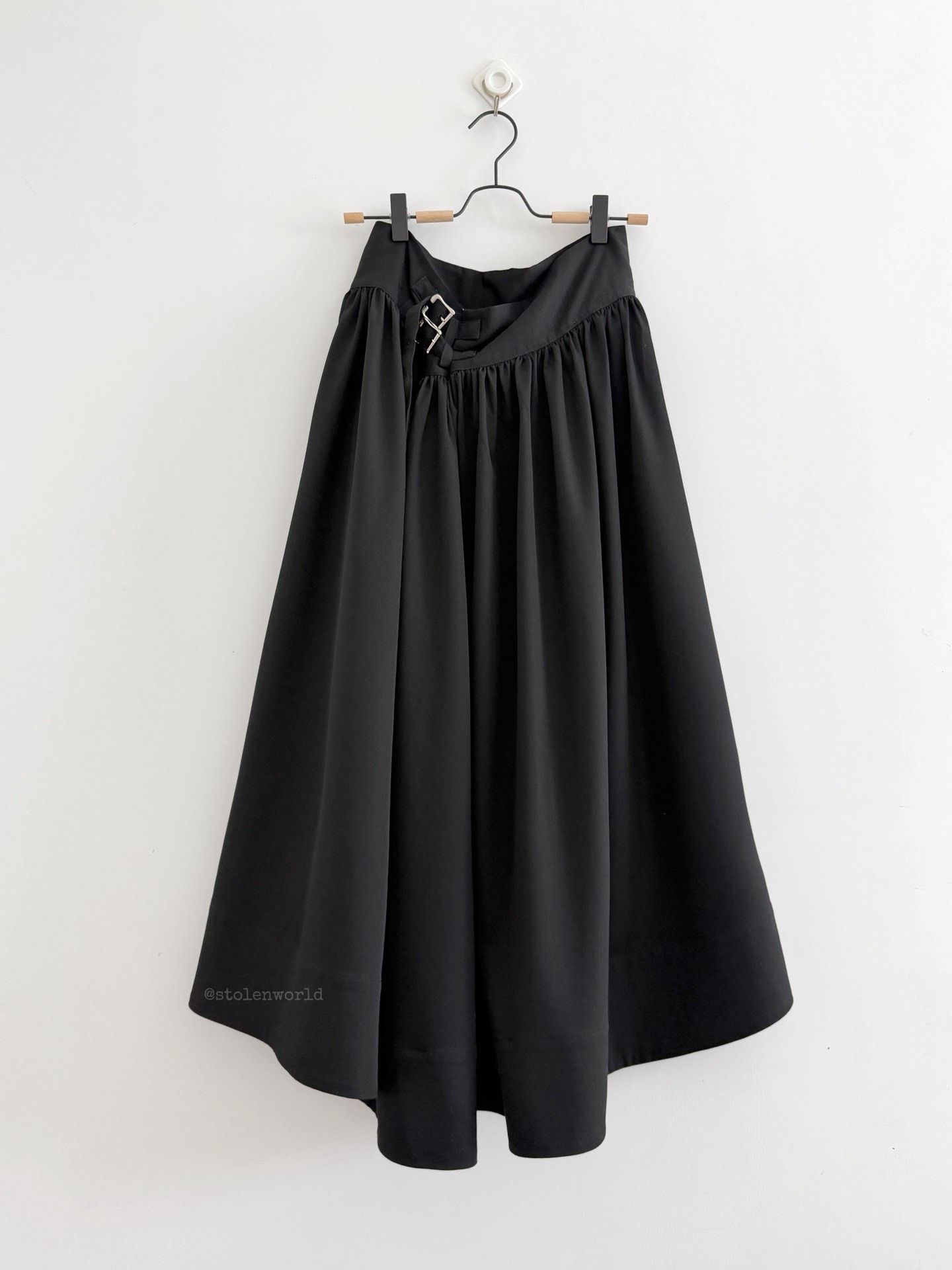 Limi Feu Limi feu Wool Buckle Midi Skirt Size 36" / US 14 / IT 50 - 1 Thumbnail