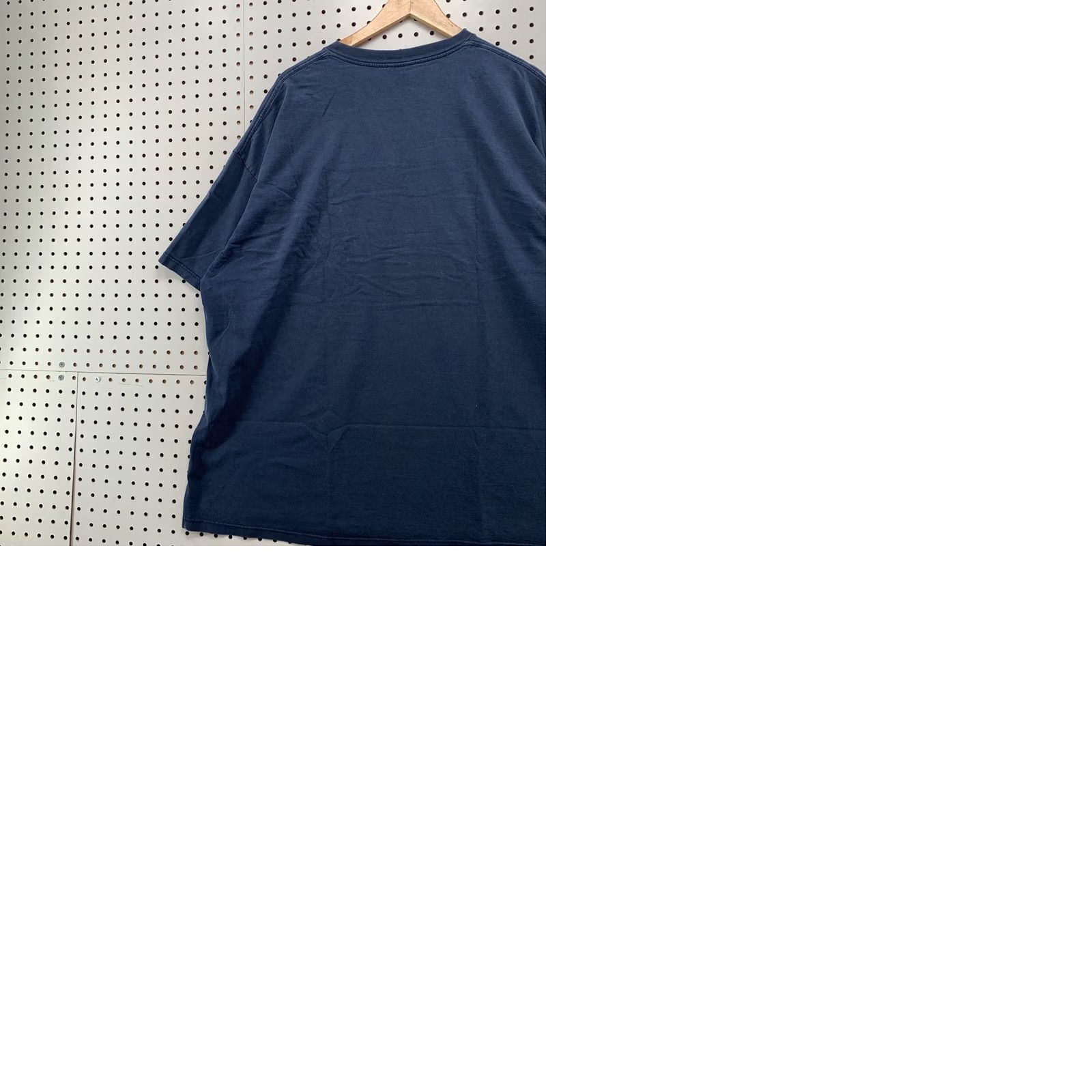 Nike VINTAGE Nike Shirt 2XL Adult Navy White Embroidered Swoosh 90s USA Shirt Mens Size US XXL / EU 58 / 5 - 10 Thumbnail