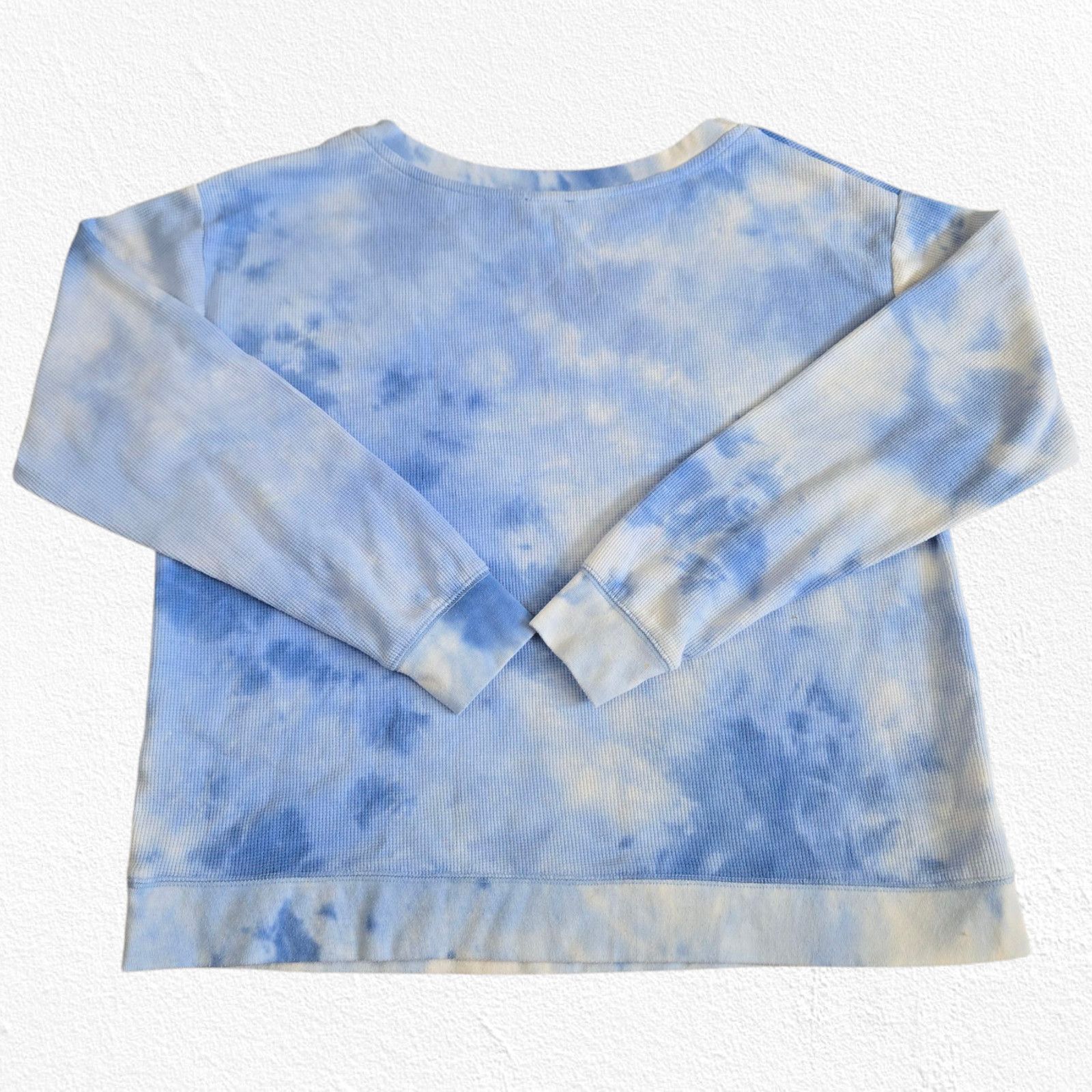 Splendid Splendid Blue Tie Dye Long Sleeve Top Size Medium Size M / US 6-8 / IT 42-44 - 9 Thumbnail