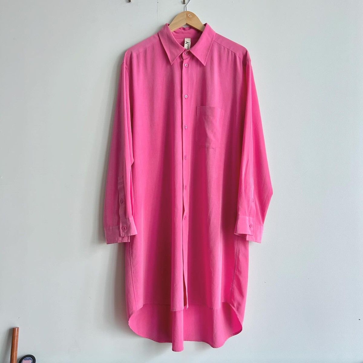 Ground Y Yohji Yamamoto Ground Y SS20 Longline Decyne Button Shirt Size US L / EU 52-54 / 3 - 2 Thumbnail