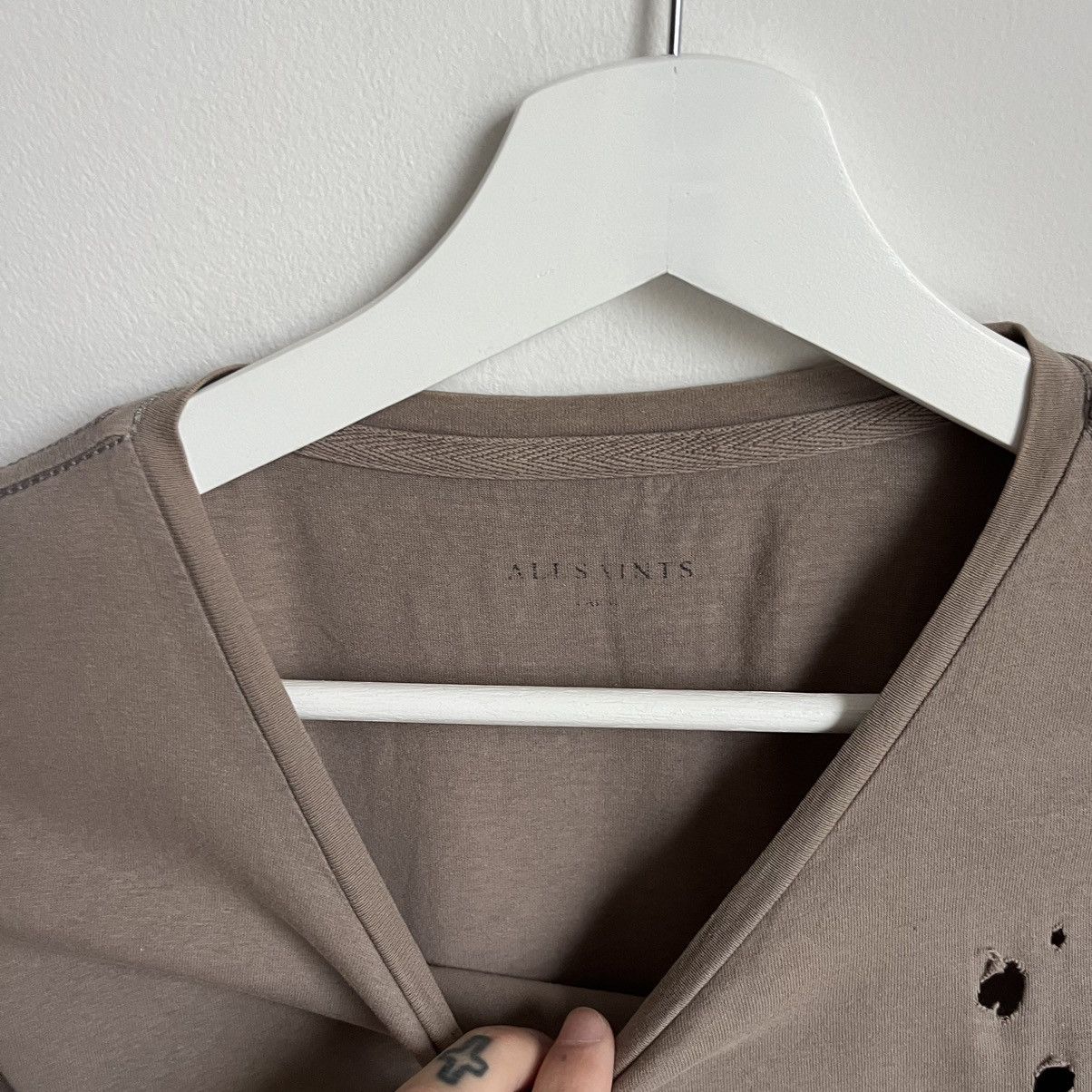 Allsaints All Saints Trashed T-Shirt Size US L / EU 52-54 / 3 - 4 Thumbnail