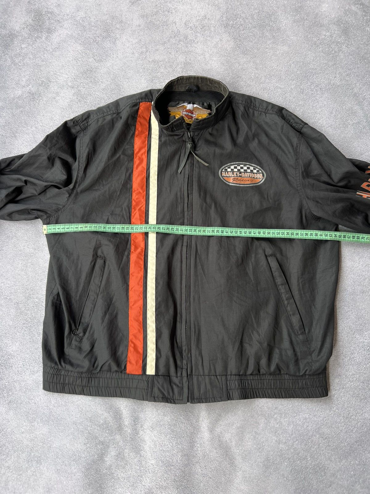 Harley Davidson 🔥 Harley-Davidson Racing Team Windbreaker XL Reflective Logo Size US XL / EU 56 / 4 - 12 Thumbnail