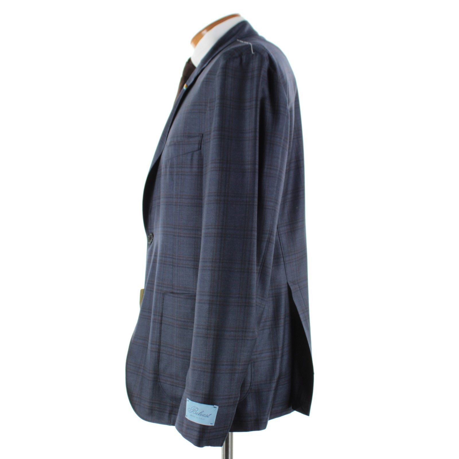 Belvest Belvest Sport Coat Size 50 Regular US in Blue Size 50R - 5 Thumbnail
