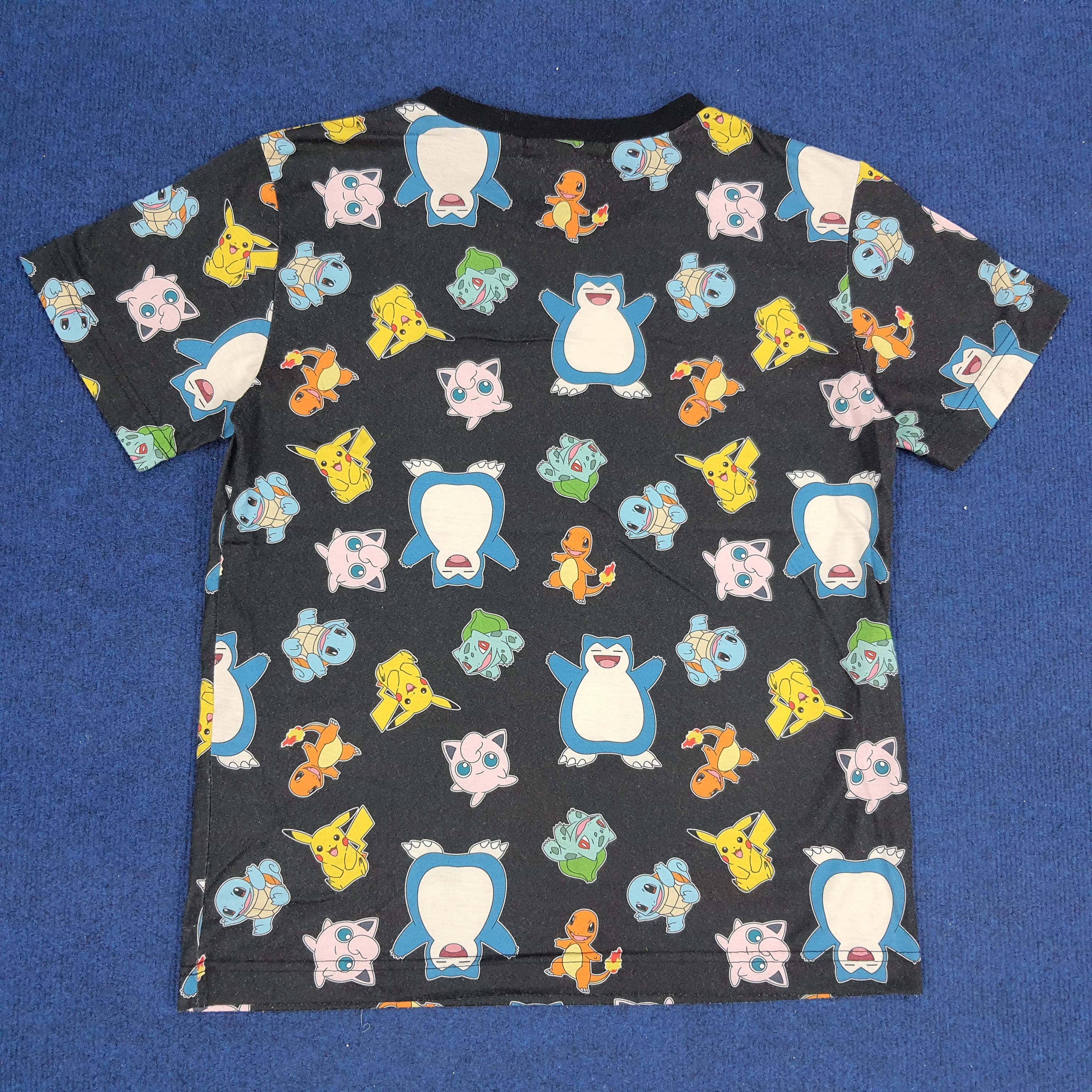 Pokemon × Vintage Vintage Pokemon Official Merch Pikachu Overprint Tshirt Size US M / EU 48-50 / 2 - 3 Thumbnail
