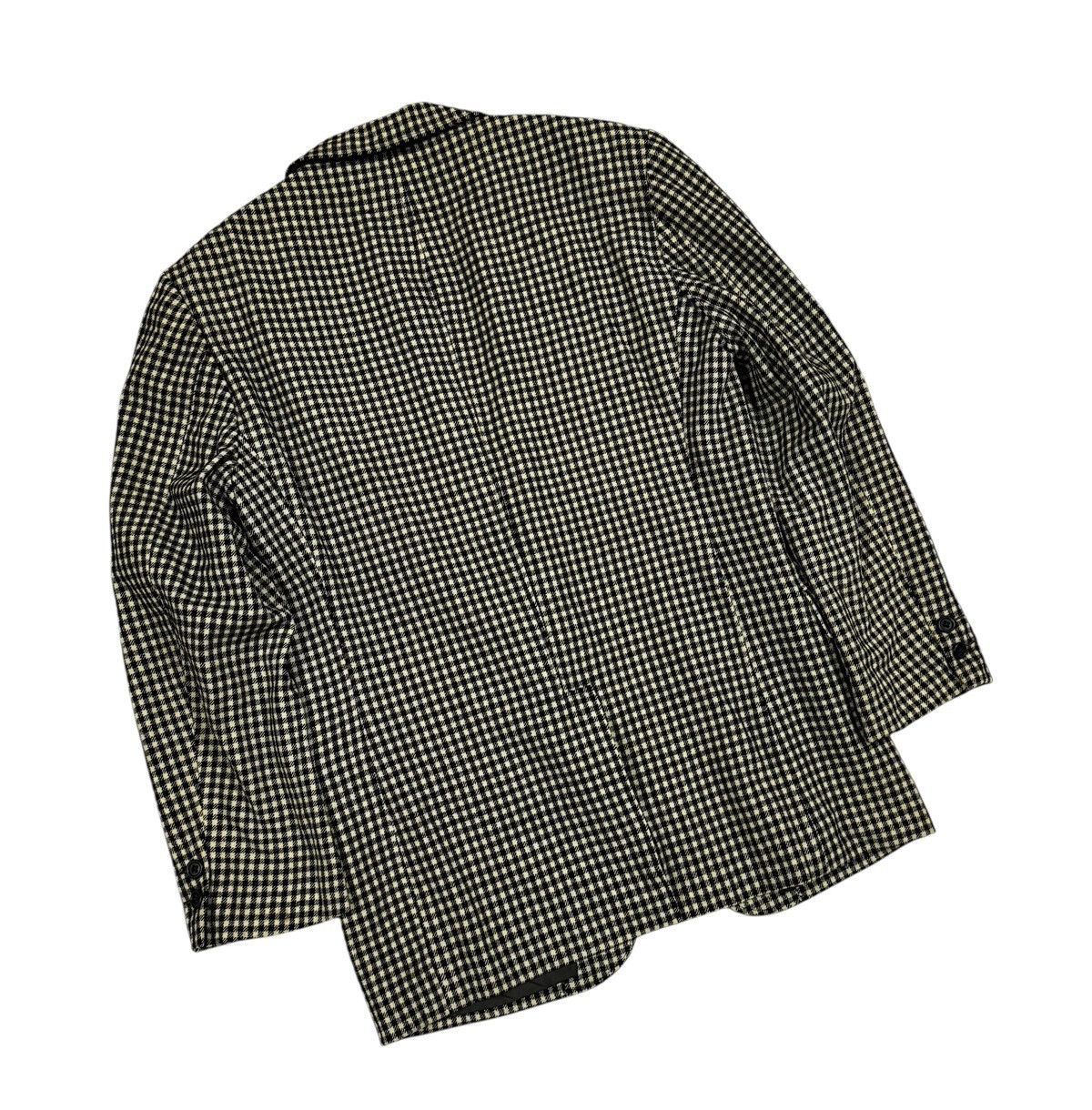 If Six Was Nine Vtg🔥Van Jac Checkedboard Blazers Coat Jacket Size 40S - 16 Thumbnail