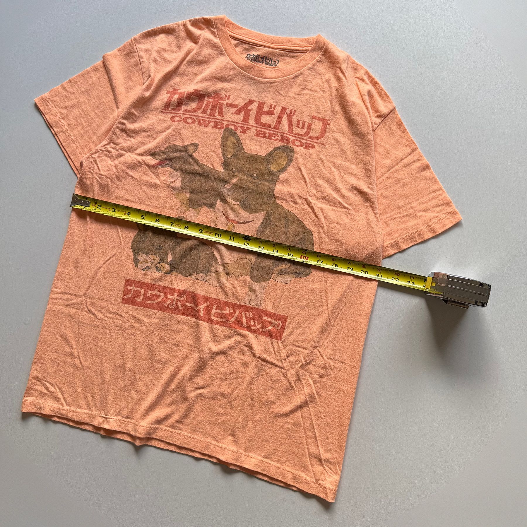 Vintage 2010s Vintage Cowboy Bebop Ein Corgi Sunrise Funimation Tee Size US L / EU 52-54 / 3 - 6 Thumbnail