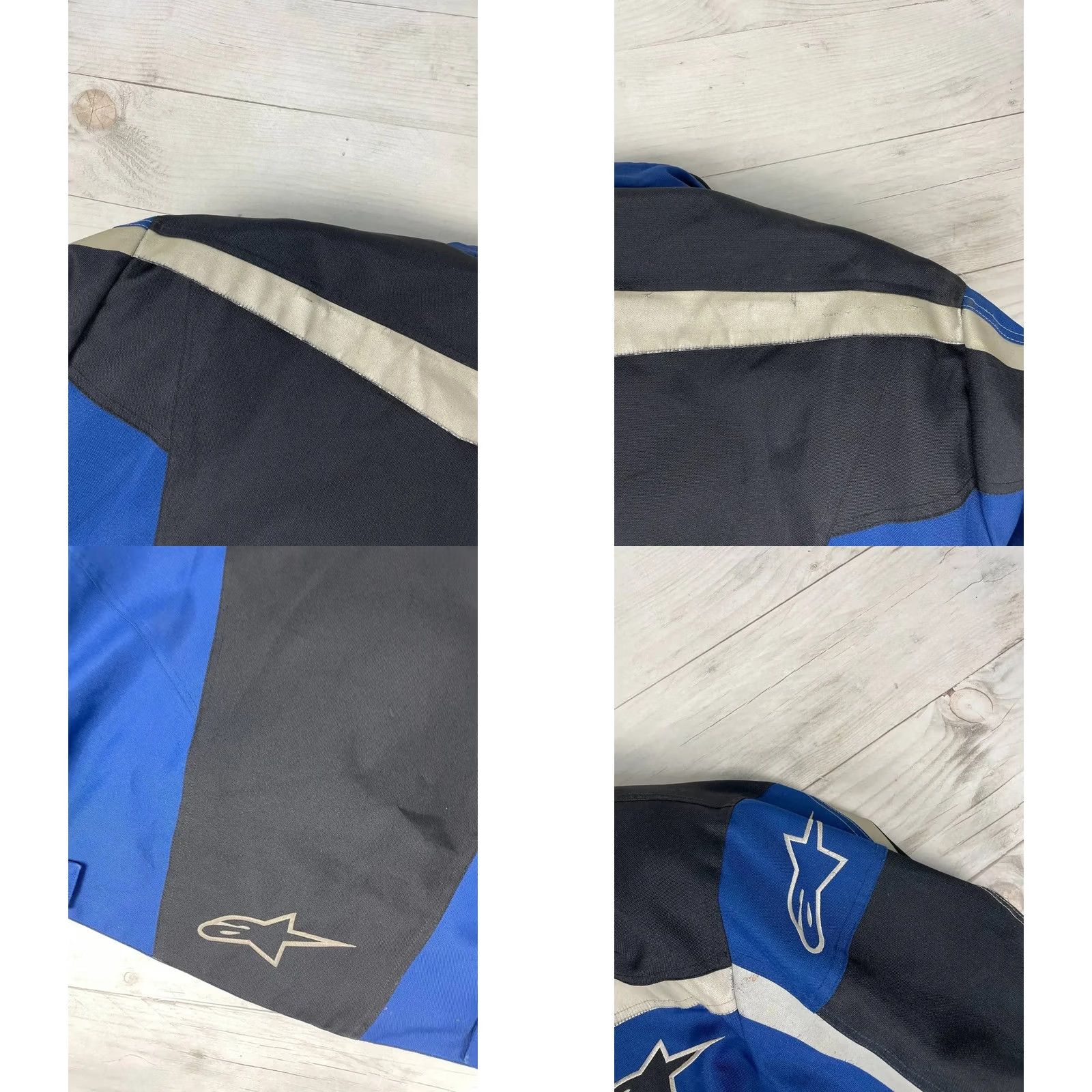 Alpinestars VINTAGE Alpinestars Jacket USA Men XL Blue Racing Motorcycle Jacket Size US XL / EU 56 / 4 - 10 Thumbnail