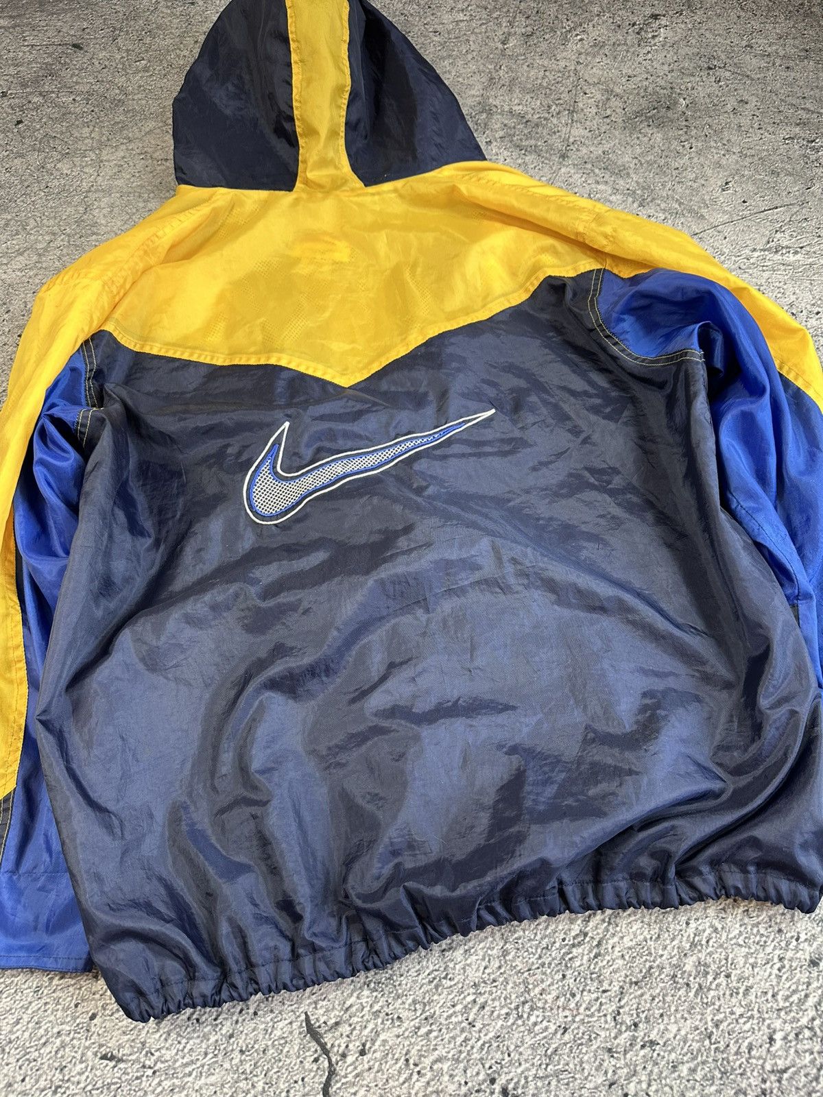 Nike × Vintage Vintage Nike big swoosh jacket - made in USA Size US XL / EU 56 / 4 - 10 Thumbnail