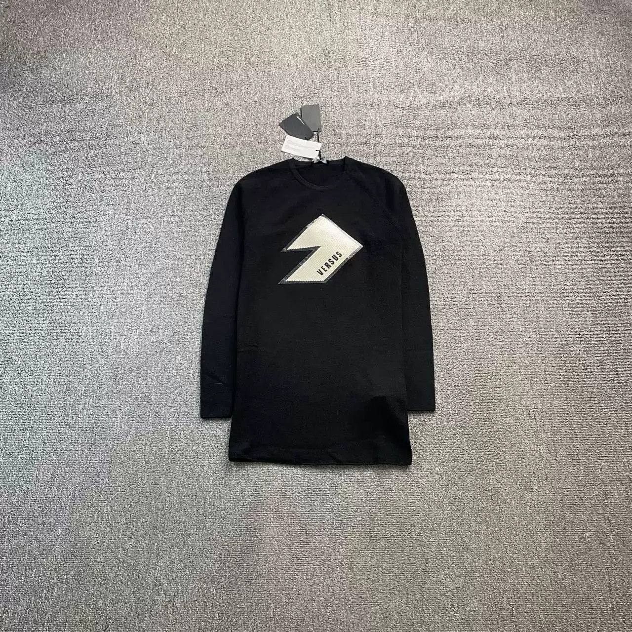 Versace Versace Black Logo Knit Sweater Size XS / US 0-2 / IT 36-38 - 1 Thumbnail