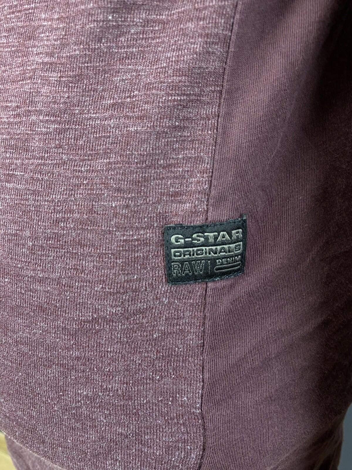 G-Star G-Star Harm R T Burgundy Lightweight Pullover Size L Size US L / EU 52-54 / 3 - 6 Thumbnail