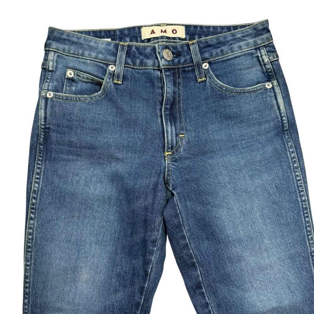 AMO AMO Twist Dark Vintage Jeans Size 26 Size 26" / US 2 / IT 38 - 9 Thumbnail