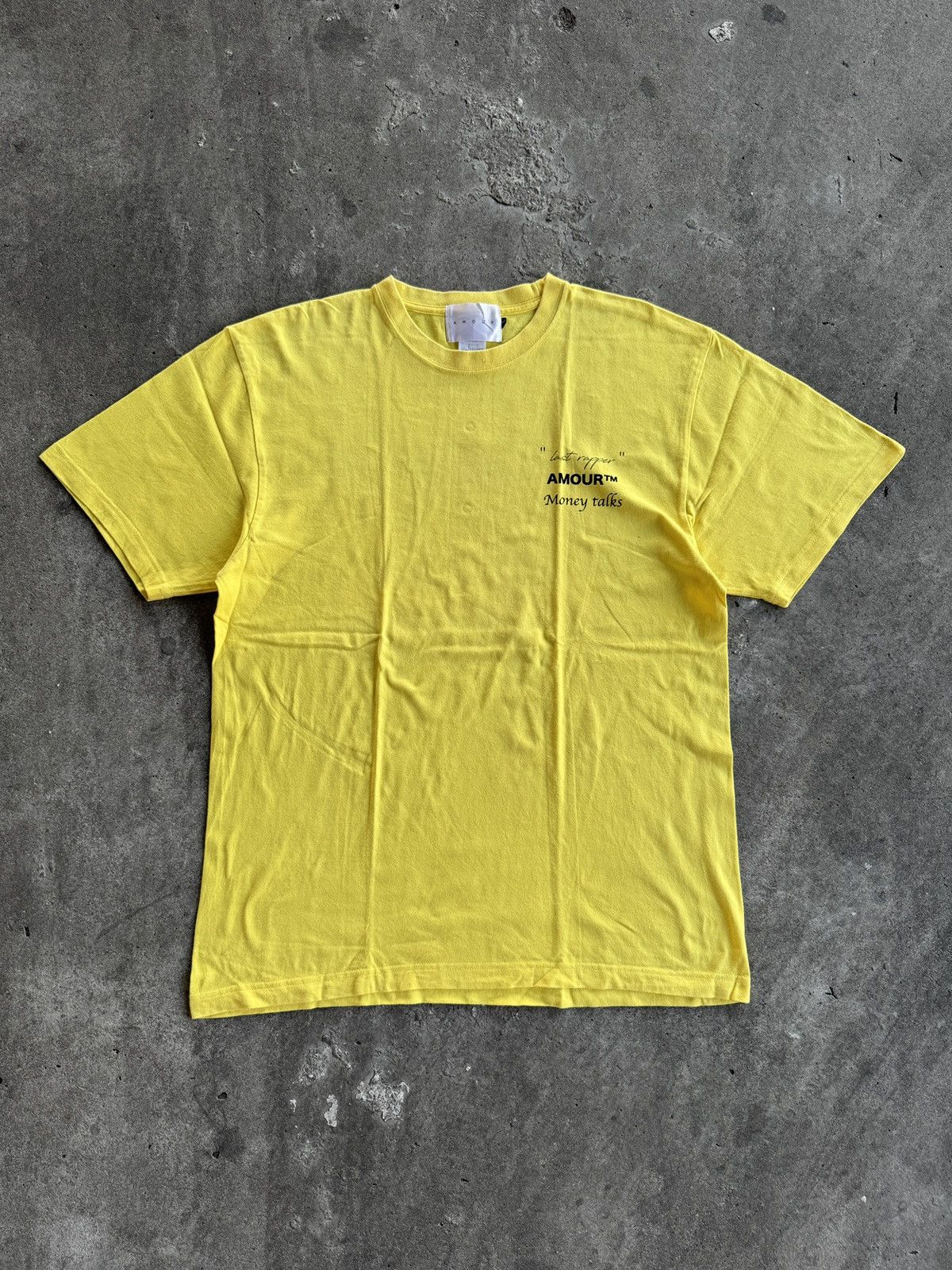 Other Amour “Last Rapper” Money Talks Tee Size US XL / EU 56 / 4 - 5 Thumbnail
