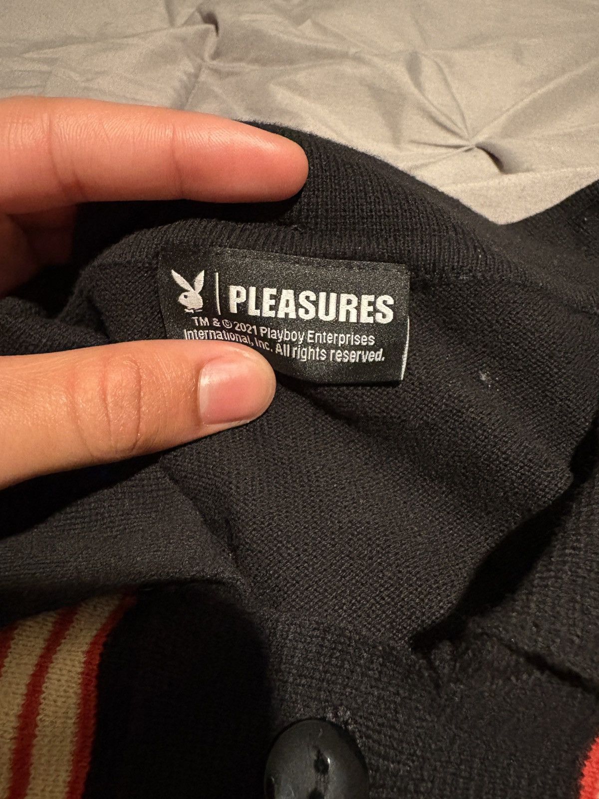 Playboy × Pleasures Playboy x Pleasures Cardigan Size US L / EU 52-54 / 3 - 2 Thumbnail