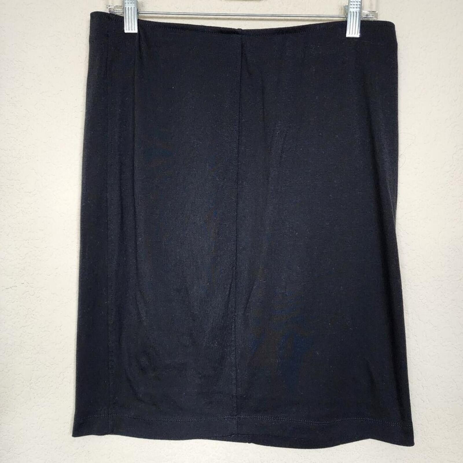 Other Sociology Large Black Stretchy Skirt Size 36" / US 14 / IT 50 - 1 Thumbnail