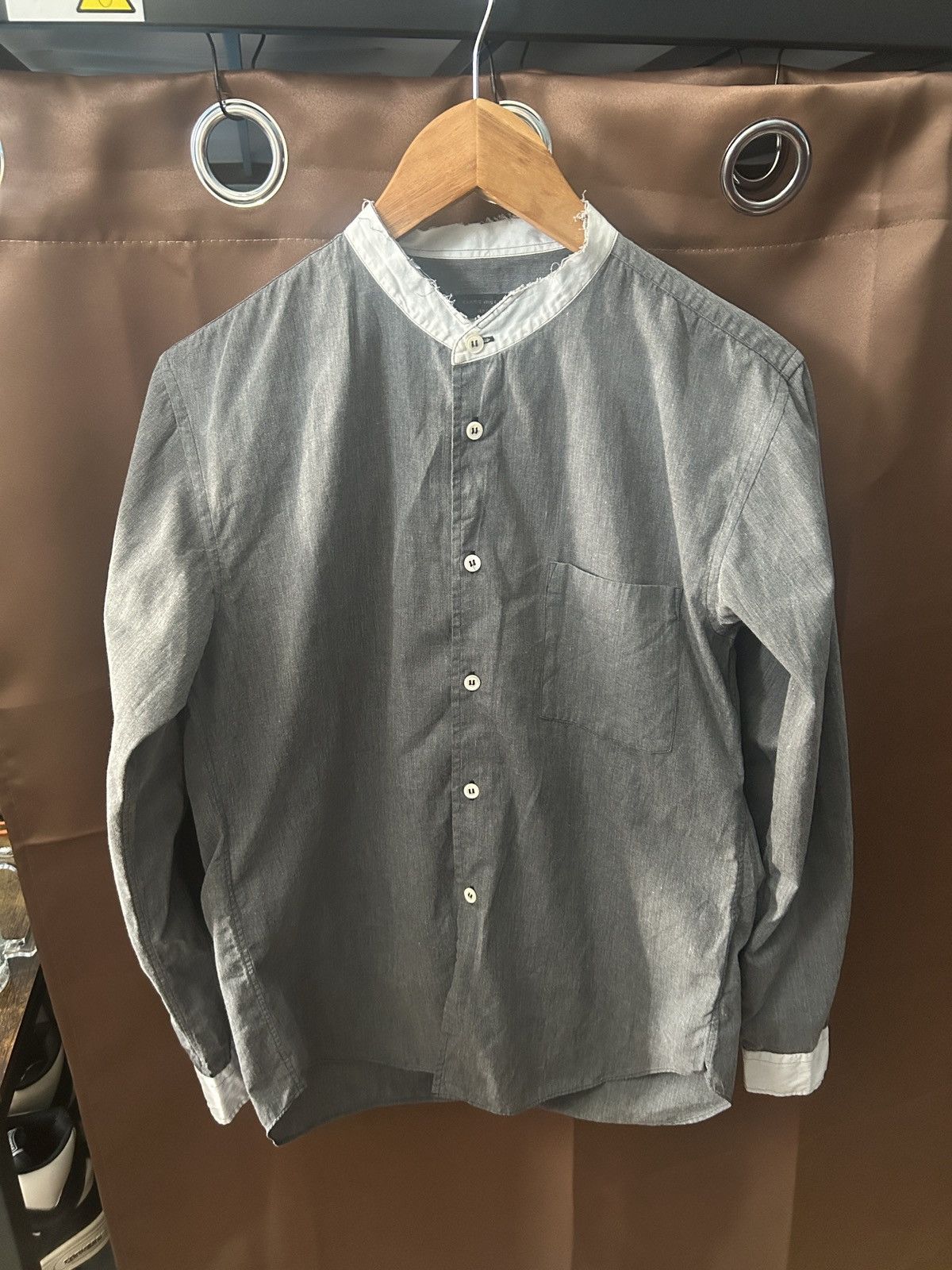 Comme des Garcons Homme Plus Mandarin collar button up Size US XS / EU 42 / 0 - 1 Thumbnail