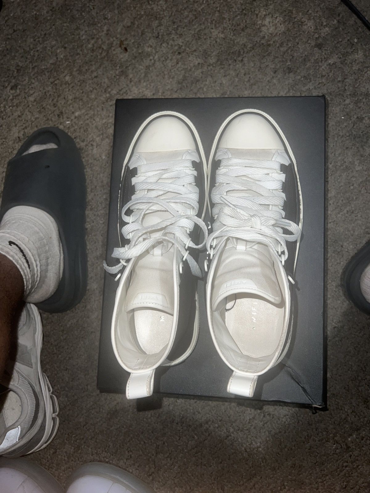 Amiri Amiri court high Size US 12 / EU 45 - 7 Thumbnail