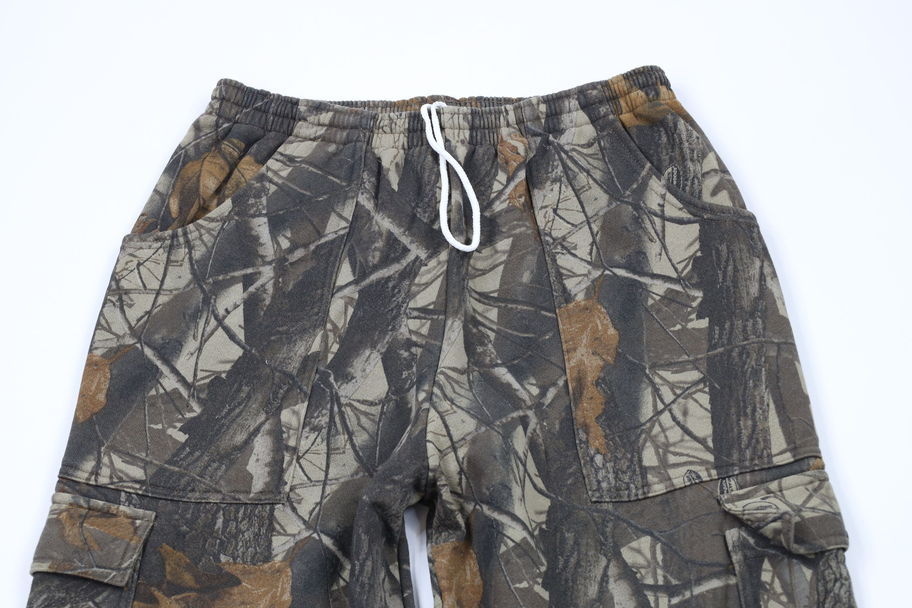 Vintage Vintage 90s Streetwear Camouflage Wide Leg Cargo Sweatpants Size US 38 / EU 54 - 2 Thumbnail