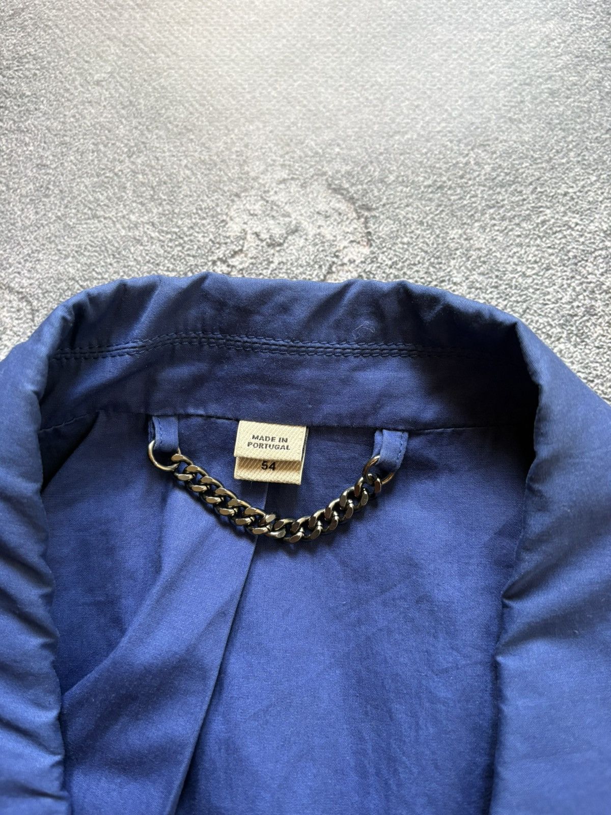 Burberry Burberry London Luxury Mens Blue Blazer Jacket Size 54 Rare Size 54R - 6 Thumbnail