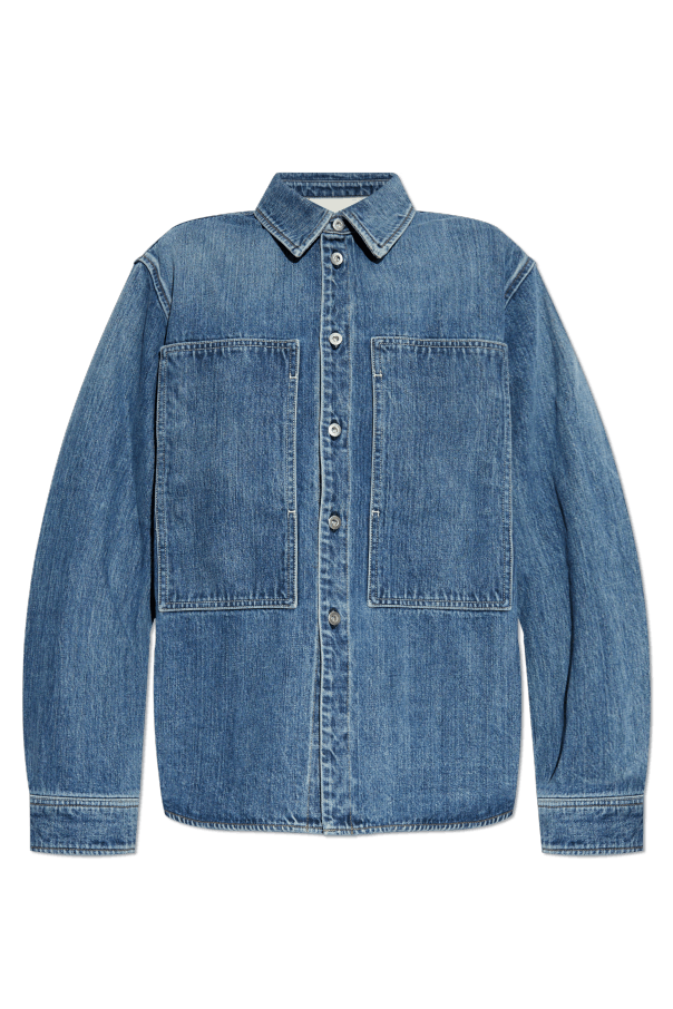 Jil Sander o1s22i1n0125 Denim Over Shirt in Blue Size M / US 6-8 / IT 42-44 - 1 Thumbnail