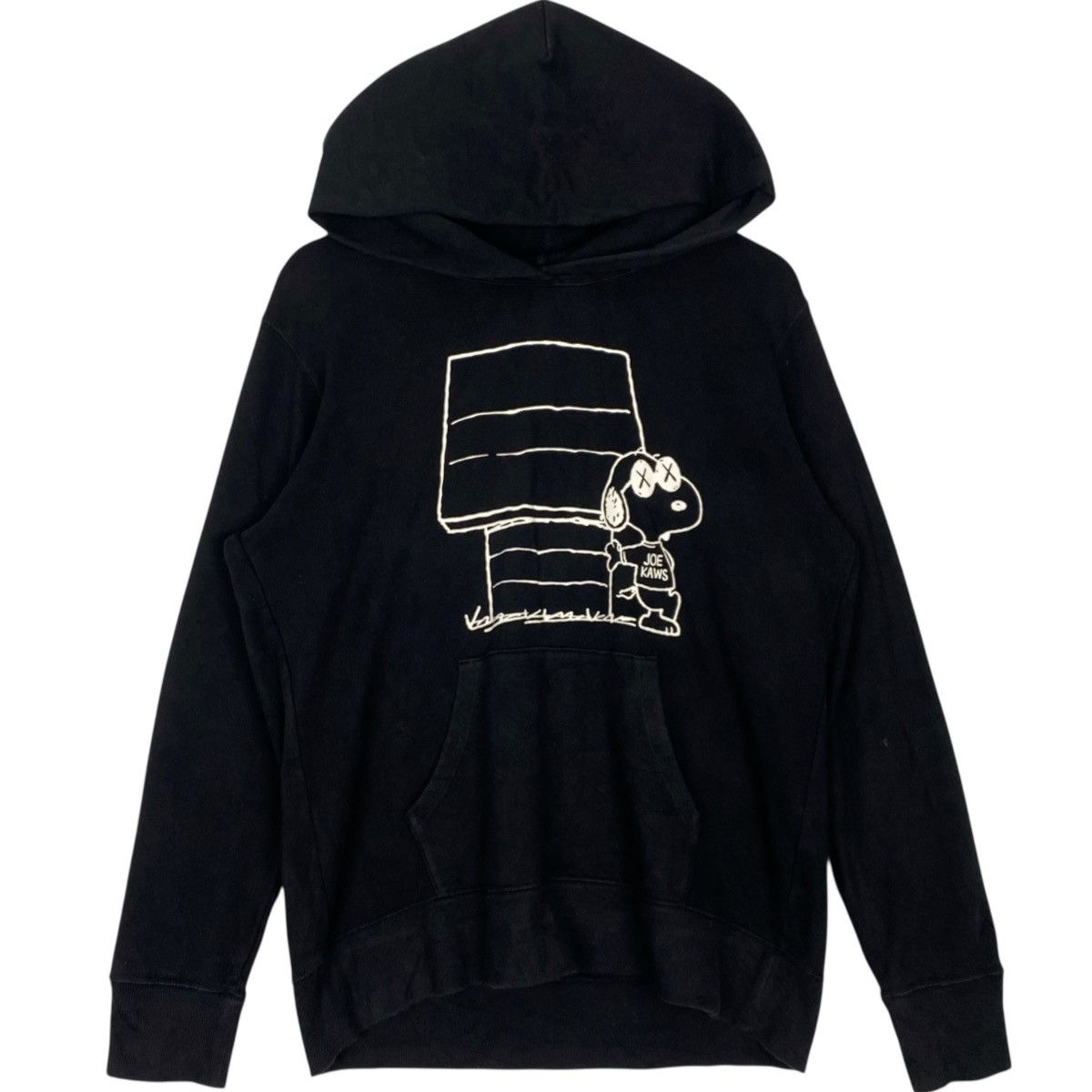 Vintage Vintage Peanuts Printed Hoodie Sweater Black Size L Size US L / EU 52-54 / 3 - 1 Thumbnail