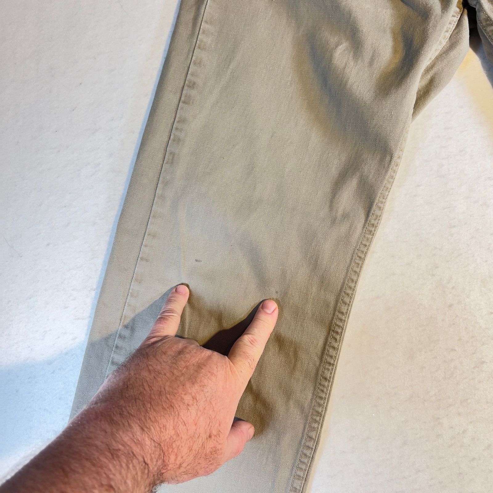 Levi's Levi's 505 Jeans Men 34W x 30L Brown Straight Leg 00505-0718 Size US 34 / EU 50 - 5 Thumbnail