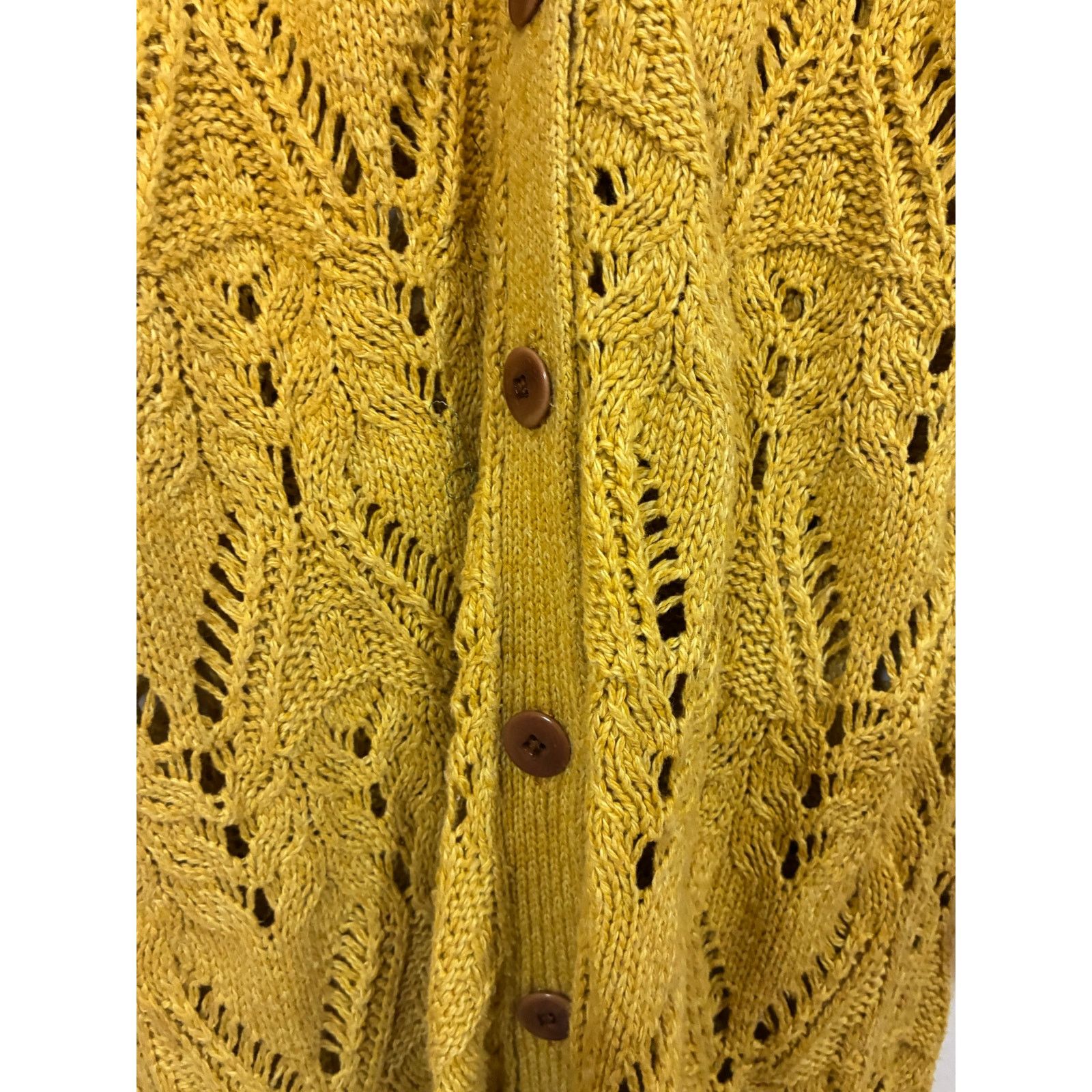 Other Sundance Autumn Light Silk Blend Pointelle Duster Cardigan M Size M / US 6-8 / IT 42-44 - 3 Thumbnail