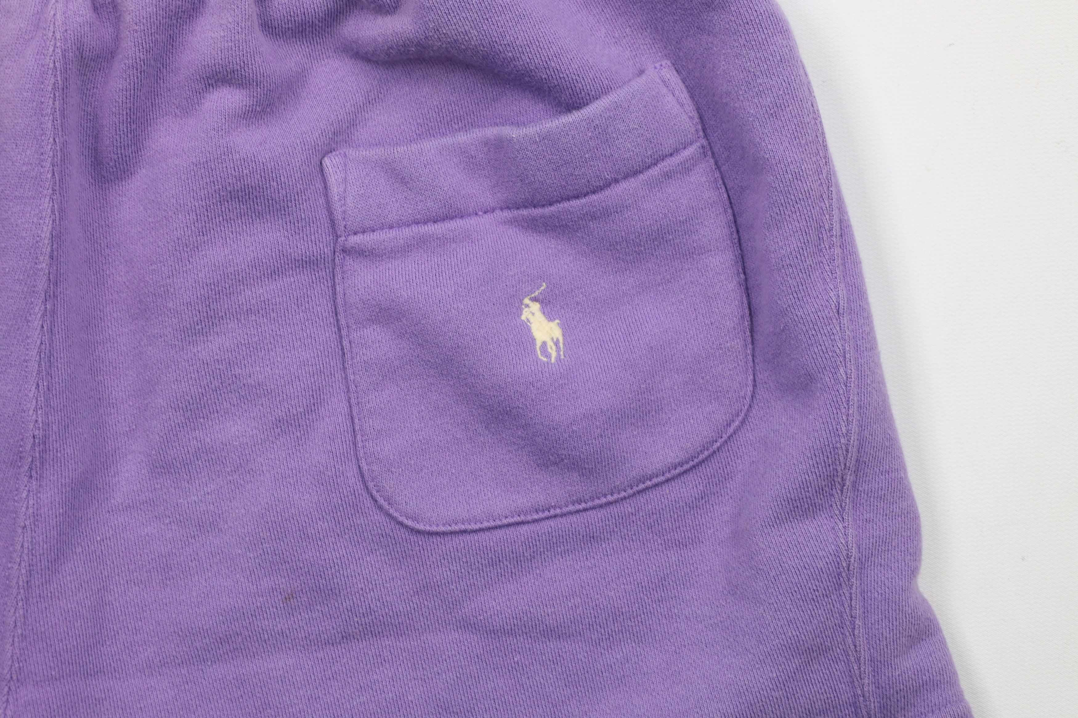 Ralph Lauren × Vintage Vintage 90s Ralph Lauren French Terry Sweatpants Shorts Size 28" / US 6 / IT 42 - 13 Thumbnail