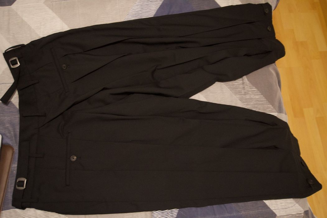 Yohji Yamamoto Gabardine Wide Pleated Balloon Pants S'yte | Grailed