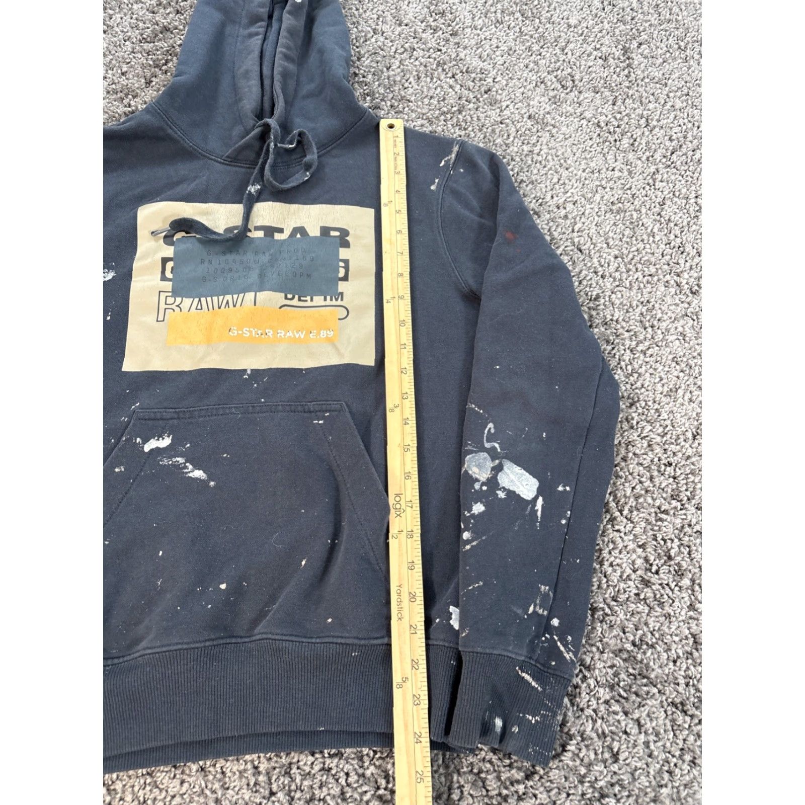 Vintage **G Star Raw 90s Grunge Men Hoodie XS Gray Pullover** User: G Star Raw 90s Grunge Men Hoodie XS Gray Pullover Size US XS / EU 42 / 0 - 2 Thumbnail