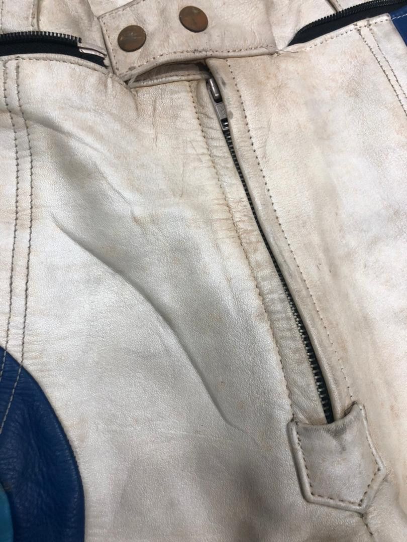 Leather × Sports Specialties × Vintage Vintage Motorcycle Racing Leather Pants Size US 30 / EU 46 - 7 Thumbnail