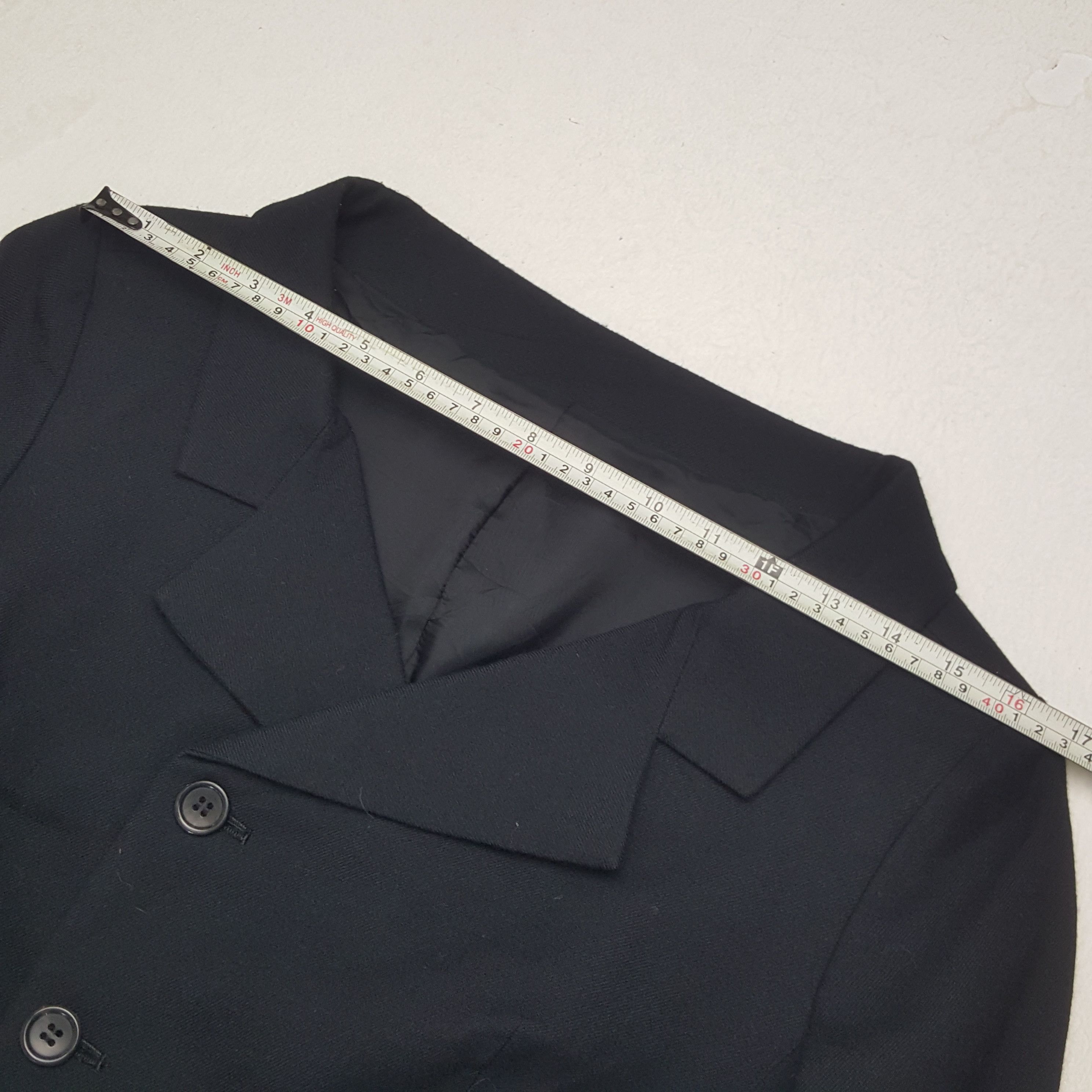 Japanese Brand × Vintage × Yohji Yamamoto Vintage Yohji Yamamoto Japanese Designer Blazer Jacket Size 34R - 5 Thumbnail