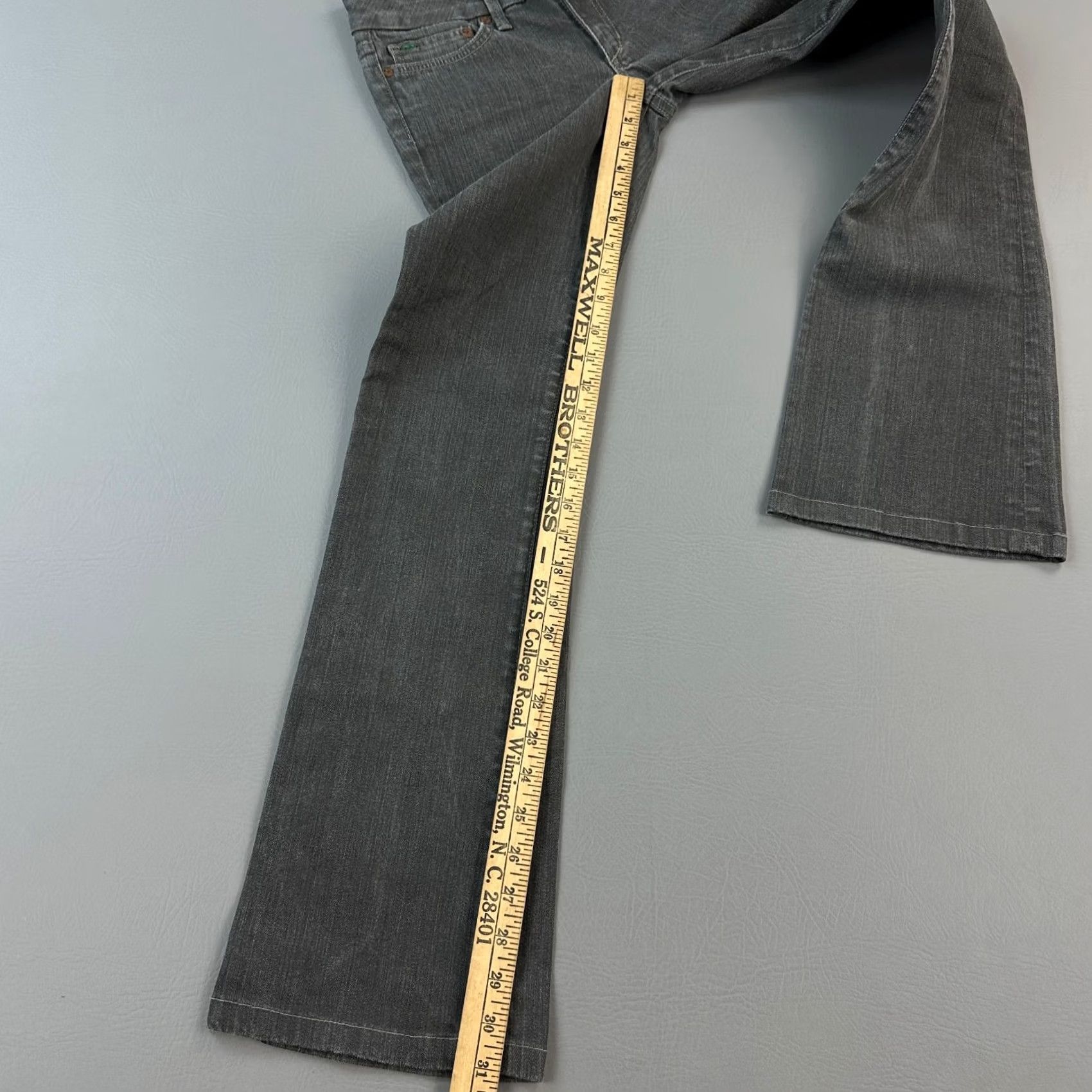 Vintage Joe's Jeans Women's 26 Bootcut Gray Denim 26x31 Mia Stretch USA Made Jeans Size 26" / US 2 / IT 38 - 2 Thumbnail