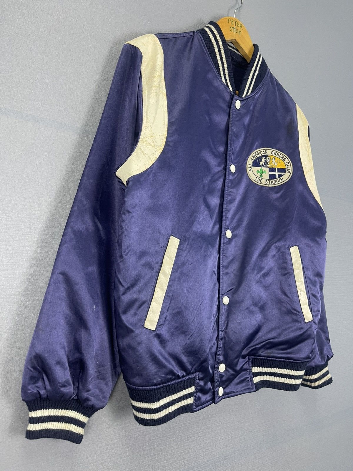 Vintage Vintage All American Owners Club Stadium Jacket Size US L / EU 52-54 / 3 - 4 Thumbnail