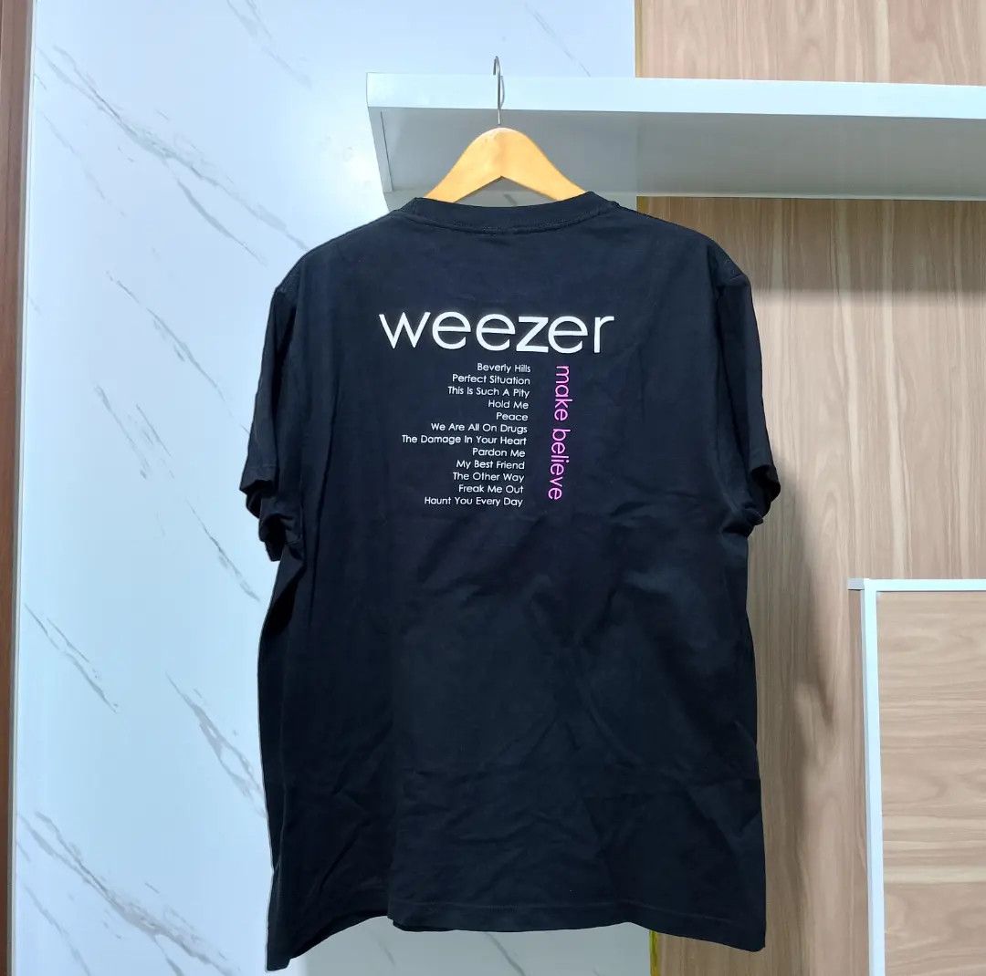 Band Tees × Vintage Tshirt Weezer - Make Believe | Grailed