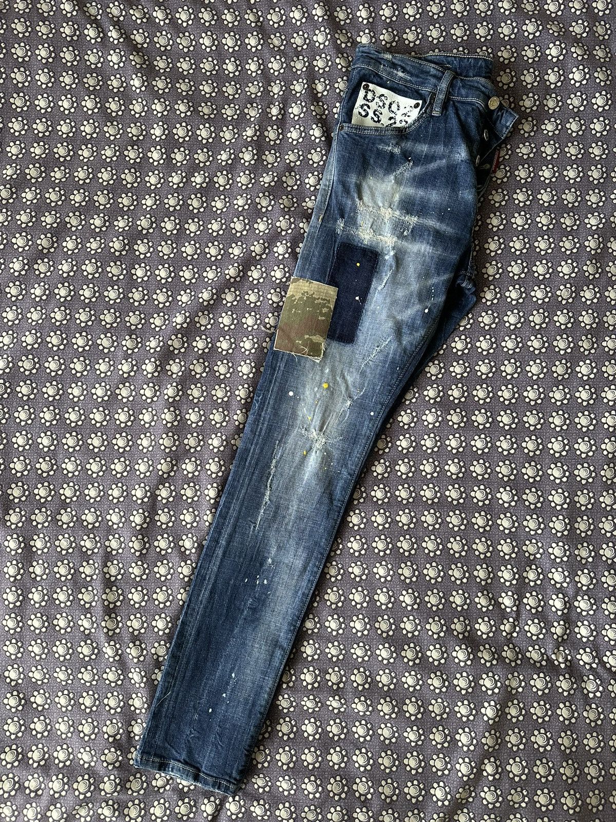 Dsquared2 × Vintage Dsquared2 jeans vintage Size US 32 / EU 48 - 11 Thumbnail