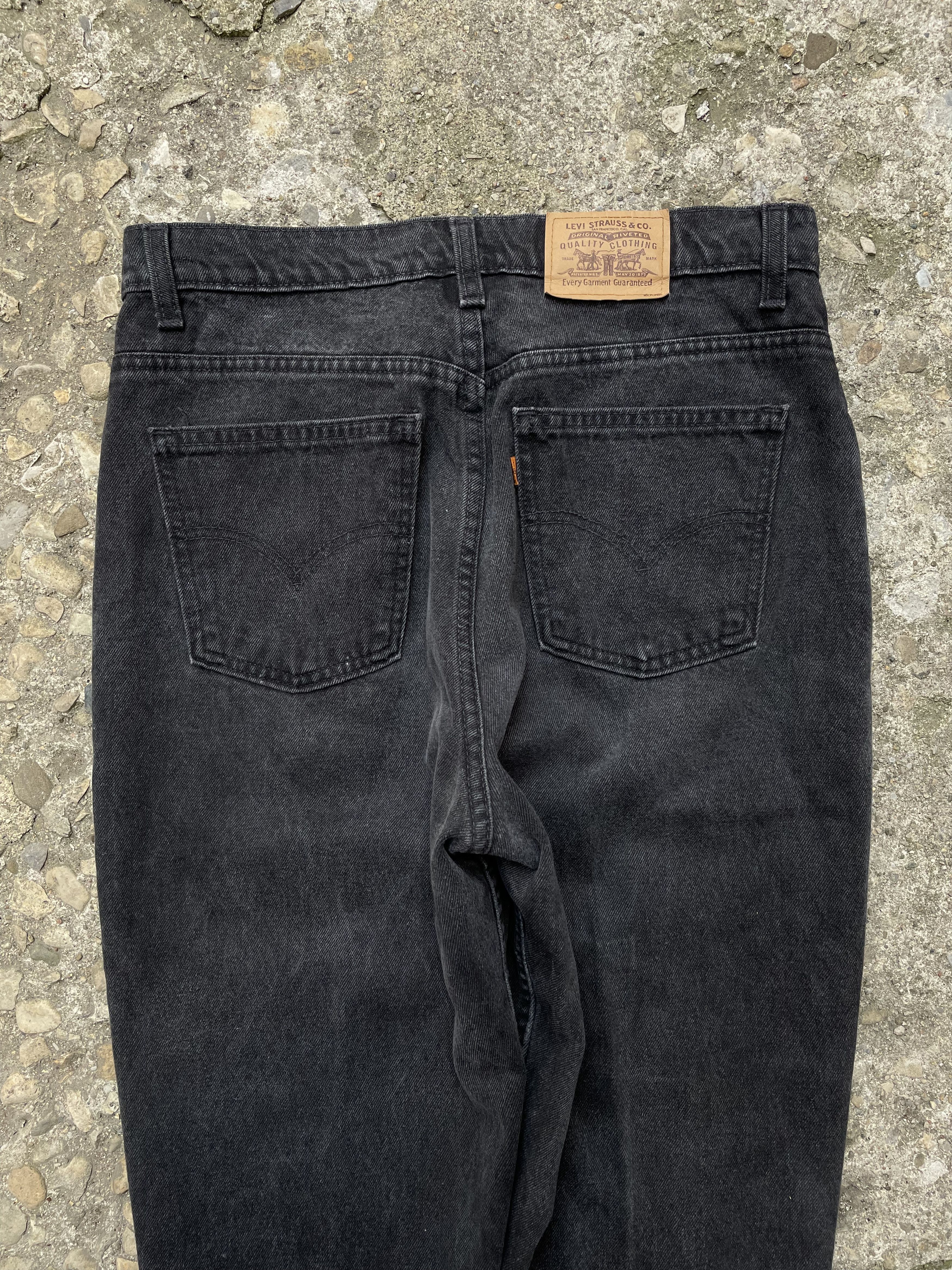 Levi's × Vintage VTG 1990's Levi's 622 Orange Tab Denim Jeans Size US 32 / EU 48 - 4 Thumbnail