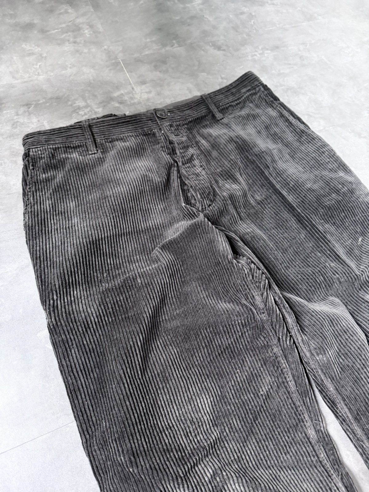 Rick Owens F/W 03 „TRUCKER“ Mainline Corduroy Pants Rick Owens L Size US 34 / EU 50 - 3 Thumbnail