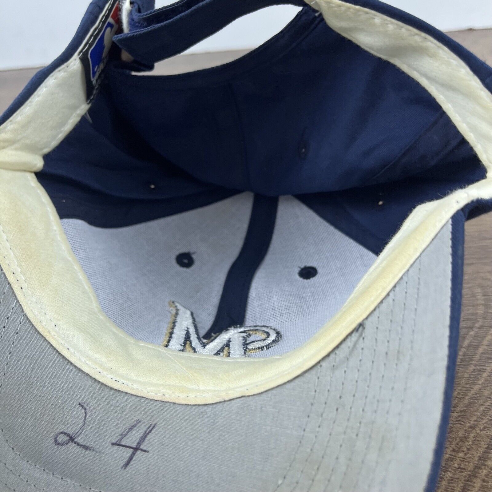 Other Milwaukee Brewers Baseball Hat Blue Cap Adjustable Blue Adul Size ONE SIZE - 14 Thumbnail
