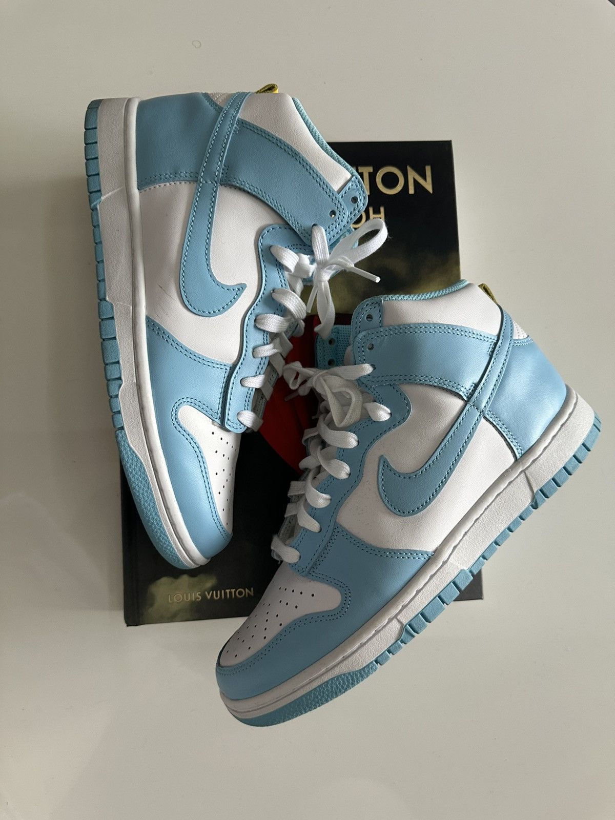 Nike Nike Dunk High “Blue Chill” Size US 9 / EU 42 - 6 Thumbnail